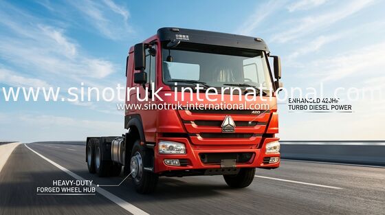 × nuovissimo 4 del camion 430Hp Lhd 10Wheels 6 del trattore di Sinotruk Howo