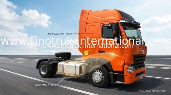 Camion del trattore di SINOTRUK HOWO A7 per il rimorchio di tutto il rimorchio dei semi di generi