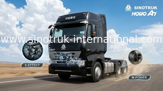 La testa del trattore del rimorchio 6×4 trasporta 60-70 tonnellate su autocarro di grande capacità di carico, IFA