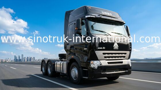 Il camion LHD 6X4 Euro2 380 HP due del trattore di A7 HOWO ancora ZZ4257N3247N1B