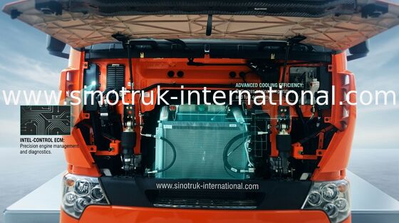 Il camion internazionale del trattore del motore diesel di Sinotruk si dirige verso il cantiere