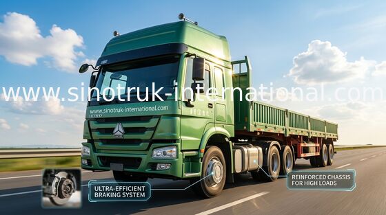 Camion SINOTRUK HOWO RHD 6X4 Euro2 420HP ZZ4257V3241W del trattore