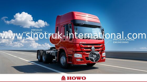 Camion RHD 6X4 Euro2 420HP ZZ4257V3241W del trattore di SINOTRUK HOWO