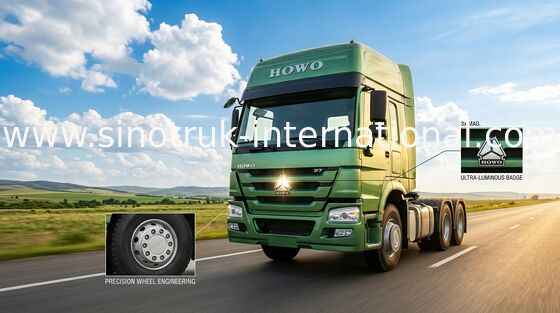 Camion LHD 6X4 Euro2 420HP ZZ4257V3241W del trattore di SINOTRUK HOWO