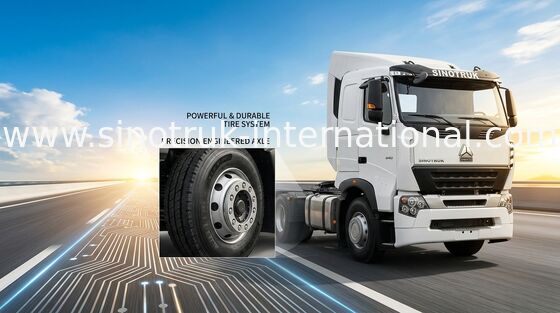 Camion LHD 4X2 Euro2 336HP ZZ4187N3517N1B del trattore di SINOTRUK HOWO A7
