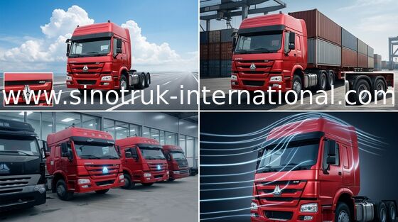 Camion SINOTRUK HOWO LHD 6X4 Euro2 420HP ZZ4257V3241W del trattore