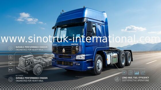 Camion LHD 6X4 Euro2 371HP ZZ4257S3241W del trattore di SINOTRUK HOWO