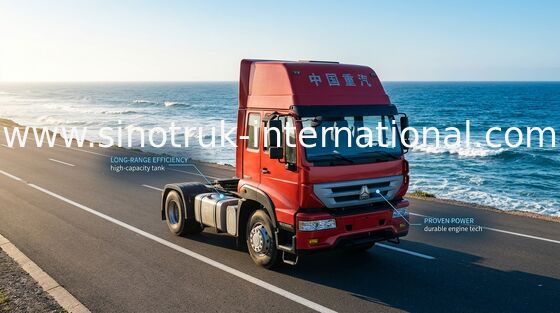 Principe dorato LHD 6X4 Euro2 336HP ZZ4251N3241W del camion SINOTRUK del trattore
