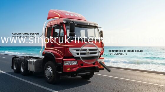 Principe dorato Tractor Truck 6X4 Euro2 336HP 25Tons ZZ4251N3241W di SINOTRUK