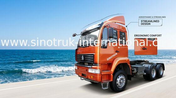 Principe dorato 6X4 Euro2 336HP ZZ4251N3241W del camion SINOTRUK del trattore