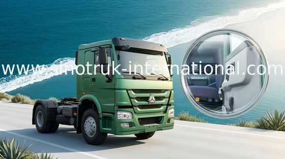 Camion LHD 4X2 Euro2 290HP ZZ4187M3511V del trattore di SINOTRUK HOWO