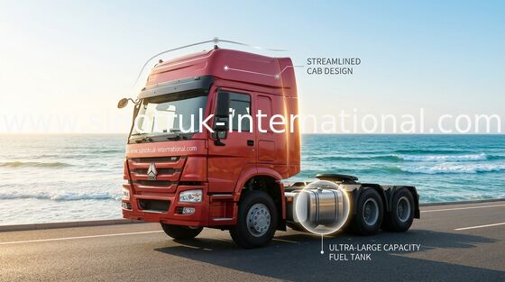 Camion SINOTRUK HOWO LHD 4X2 Euro2 371HP ZZ4187S3511W del trattore