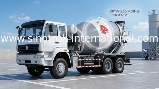 Efficienza corrente industriale durevole del veicolo 8×4 della betoniera alta