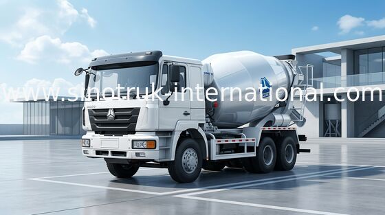 Camion mobile 10CBM 290HP della betoniera dell'attrezzatura di miscelazione del cemento dei semi