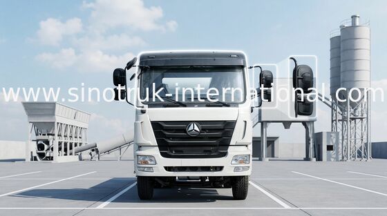Betoniera montata rimorchio del camion della betoniera del cantiere
