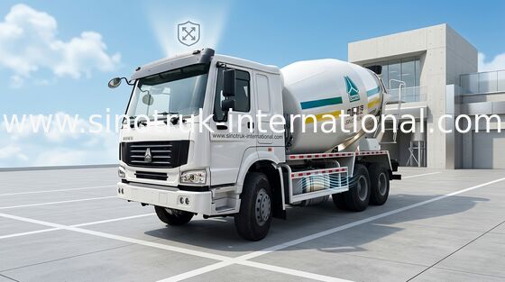 Camion mobile della betoniera, rimorchio del calcestruzzo pronto di 9CBM 290HP 6X4 LHD