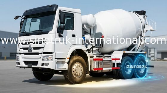 Camion 10CBM 336HP 6X4 LHD ZZ5257GJBN3841W della betoniera di SINOTRUK HOWO