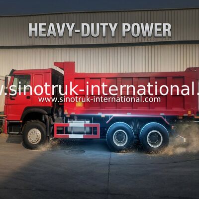 30 - 40 tonnellate RHD Sinotruk Howo Dump Truck 10 ruote