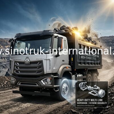 Carrozza Tipper Dump Truck LHD 6X4 400HP Diamond Silver di SINOTRUK HOWO N7