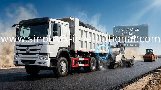 Autocarro con cassone ribaltabile di SINOTRUK HOWO 6x4 371HP LHD ZZ3257N4147W