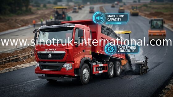 360HP tonnellate di Sinotruk Howo 6x4 di LHD 30 - 40 dell'autocarro con cassone ribaltabile di Howo di internazionale dell'autocarro a cassone