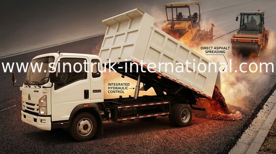 4×2 Rhd 8 tonnellate di scaricatore Tipper Truck 116hp per l'estrazione mineraria facendo uso di