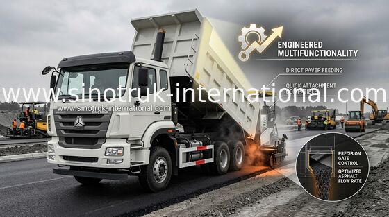 Autocarro con cassone ribaltabile resistente del ribaltatore di SINOTRUK HOHAN ZZ3255N3846B1 per industria estrattiva