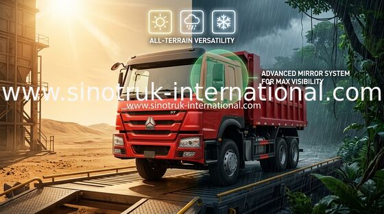Autocarro con cassone ribaltabile di SINOTRUK HOWO 290HP LHD 6x4 ZZ3257M4147W