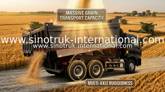 Autocarro con cassone ribaltabile di Sinotruk Howo 20CBM 371HP 6X4 tonnellate di autocarro con cassone ribaltabile pesante di LHD 30 - 40