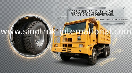 371HP 70 tonnellate grandi del ribaltatore degli autocarri con cassone ribaltabile ZZ5707S3840AJ dell'euro 2 di autocarro con cassone ribaltabile automatico