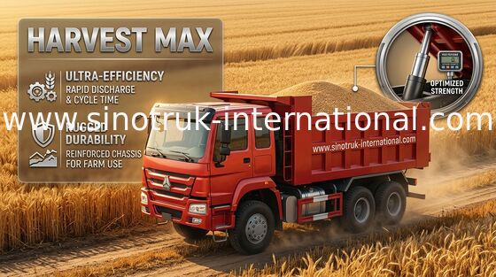 Principe dorato 6X4 336HP LHD 25tons ZZ3251N3641W dell'autocarro con cassone ribaltabile del ribaltatore SINOTRUK
