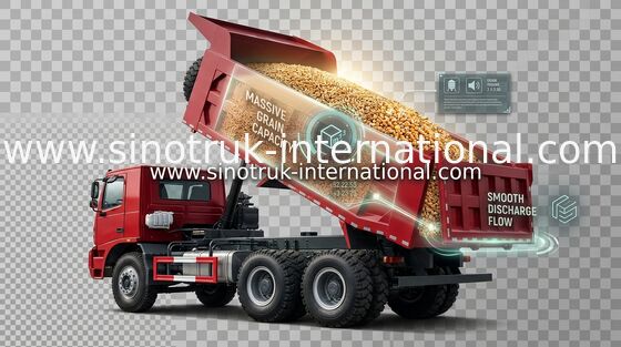 autocarro con cassone ribaltabile del ribaltatore di 371HP 70tons ZZ5707S3840AJ SINOTRUK HOWO, IFA