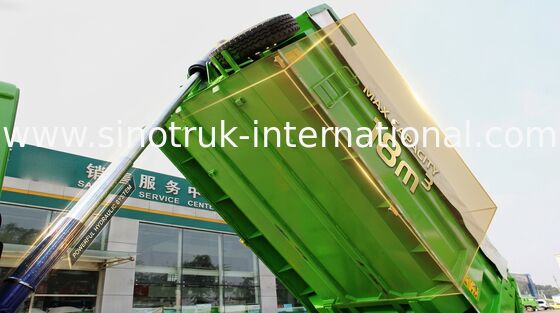10 alto tipo di azionamento del × 4 dell'autocarro con cassone ribaltabile di Sinotruk Howo di capacità di carico delle ruote 6