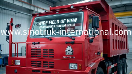 Autocarro con cassone ribaltabile commerciale con il camion della struttura di corpo del carico/SINOTRUK HOWO