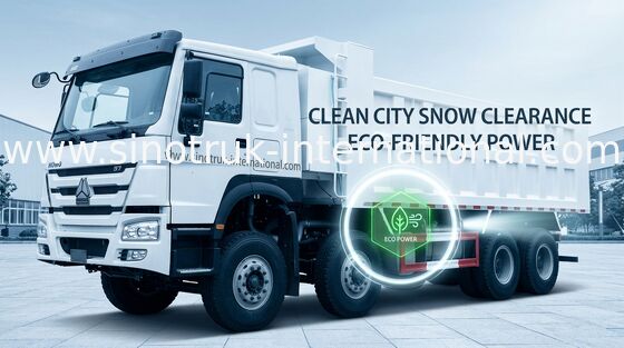 Autocarro con cassone ribaltabile del ribaltatore di SINOTRUK HOWO 371HP 8X4 LHD 31-60tons 20-30CBM ZZ3317N3267W