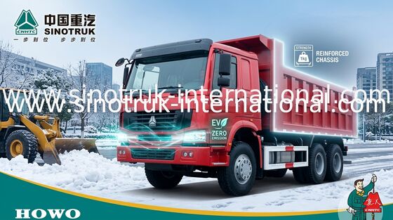 Autocarro con cassone ribaltabile del ribaltatore di SINOTRUK HOWO 371HP 8X4 LHD 31tons 20-30CBM ZZ3317N3567W