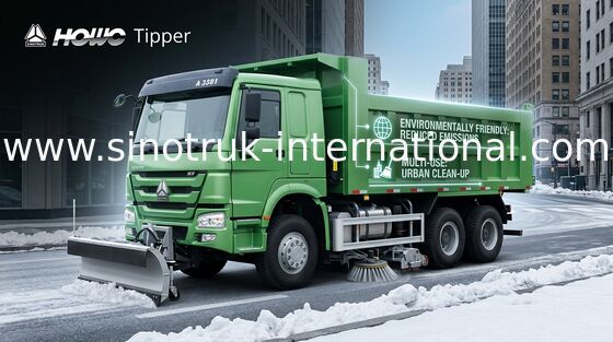 Autocarro con cassone ribaltabile del ribaltatore SINOTRUK HOWO 10wheels LHD 371HP 25tons 10-25CBM ZZ3257N3847A