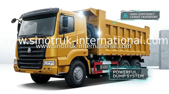 Autocarro con cassone ribaltabile del ribaltatore SINOTRUK HOWO 25-40tons 371HP 6X4 RHD 10-25CBM ZZ3257N3647A