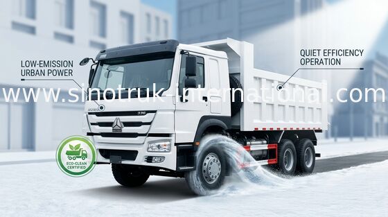 L'autocarro con cassone ribaltabile del ribaltatore SINOTRUK HOWO 10 spinge 10-25CBM il carico 25-40tons ZZ3257N3647A