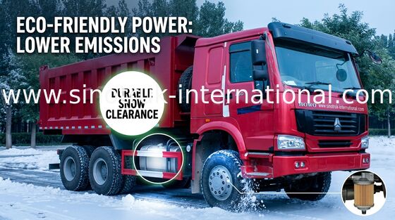 L'autocarro con cassone ribaltabile del ribaltatore di SINOTRUK HOWO 10 spinge 10-25CBM il carico 25-40tons ZZ3257N3647A