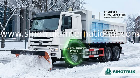 L'autocarro con cassone ribaltabile del ribaltatore SINOTRUK HOWO 10 spinge 10-25CBM il carico 25-40tons ZZ3257N3847A