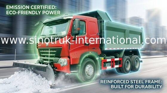 Autocarro con cassone ribaltabile del ribaltatore SINOTRUK HOWO A7 371HP per l'estrazione mineraria dello ZZ3257N3847N1