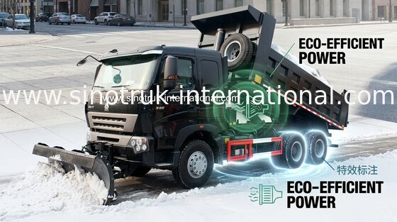 L'autocarro con cassone ribaltabile del ribaltatore SINOTRUK HOWO A7 371HP 10 spinge 25tons ZZ3257N3647N1