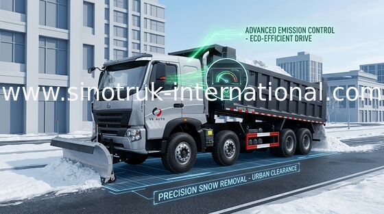 Autocarro con cassone ribaltabile del ribaltatore SINOTRUK HOWO A7 31 tonnellata per costruzione ZZ3317N3567N1