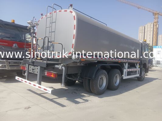 Sinotruk Howo Sprinkler Cisterna dell'acqua 10-25CBM 6 X 4 Euro 2 371 HP Bianco