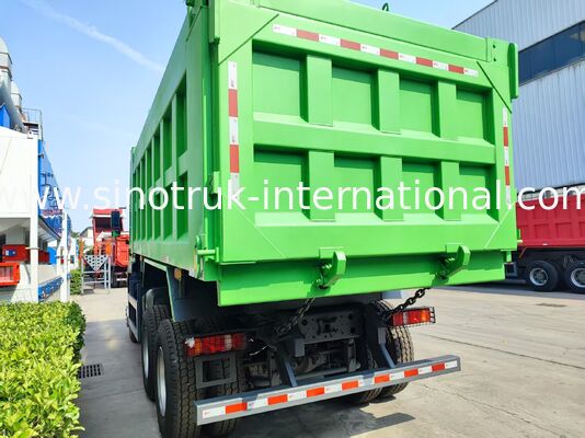 Diretto da fabbrica HOWO TX 371HP 6X4 Dump Truck di sollevamento medio, capacità di carico 40-60 tonnellate, scatola di carico 20CBM, doppio asse posteriore da 16 tonnellate, singolo asse anteriore da 9,5 tonnellate, pneumatici 13R22,5