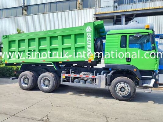 Diretto da fabbrica HOWO TX 371HP 6X4 Dump Truck di sollevamento medio, capacità di carico 40-60 tonnellate, scatola di carico 20CBM, doppio asse posteriore da 16 tonnellate, singolo asse anteriore da 9,5 tonnellate, pneumatici 13R22,5