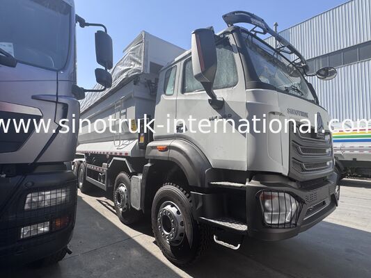 Autocarro con cassone ribaltabile del ribaltabile della cabina di SINOTRUK Howo NX 380HP 6X4 una spia con una tela cerata