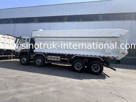 Autocarro con cassone ribaltabile del ribaltabile della cabina di SINOTRUK Howo NX 380HP 6X4 una spia con una tela cerata