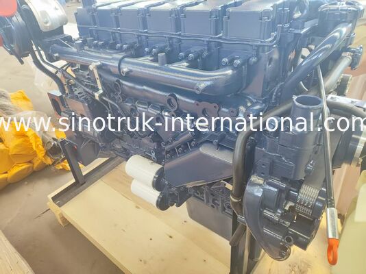Motore diesel WEICHAI Euro III da 460 CV. Alta coppia e bassa manutenzione.